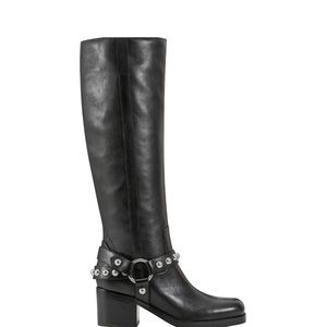 Marc Fisher NWT Motorcycle Boot 🖤 OFIDA BLOCK HEEL HARNESS BOOT
